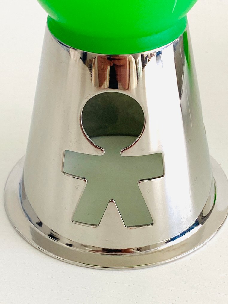 Alessi - Kong Kong - Αυγουλιέρα (2) - Girotondo - Χάλυβας, Σιλικόνη - Giovannoni - Venturini #4.3