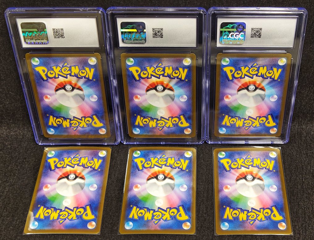 Pokémon - 6 Graded card - Golem ex Foil, Illustration complète - CGC 10 #3.2