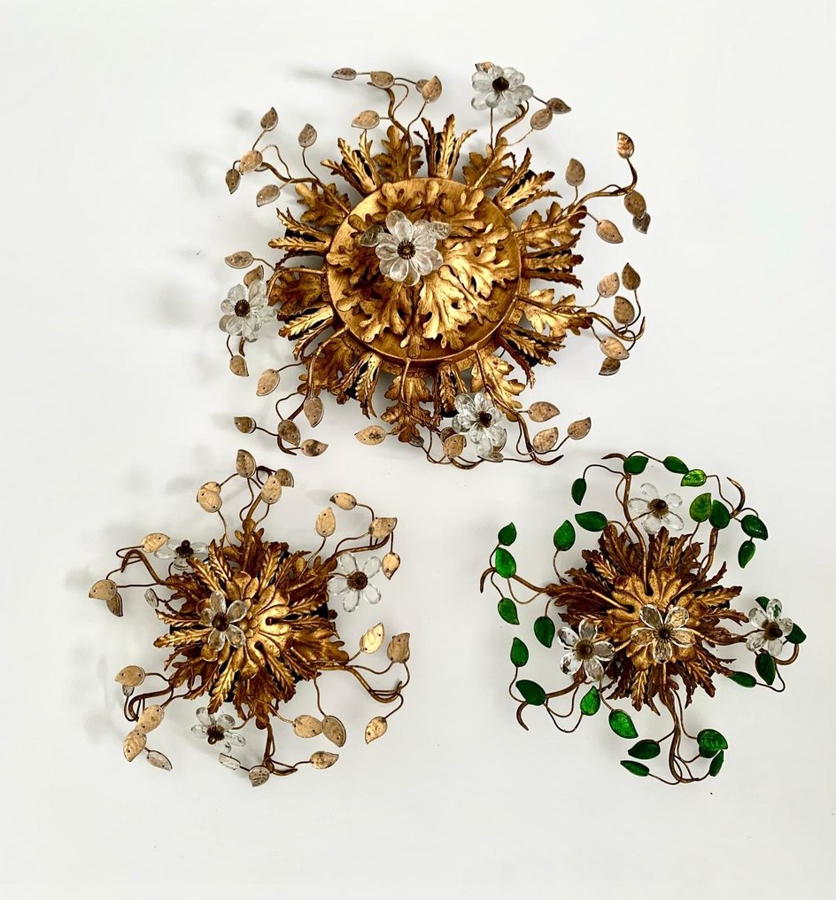 Banci - 灯具 (3) - 金色金属和水晶 - Banci Firenze #1.0