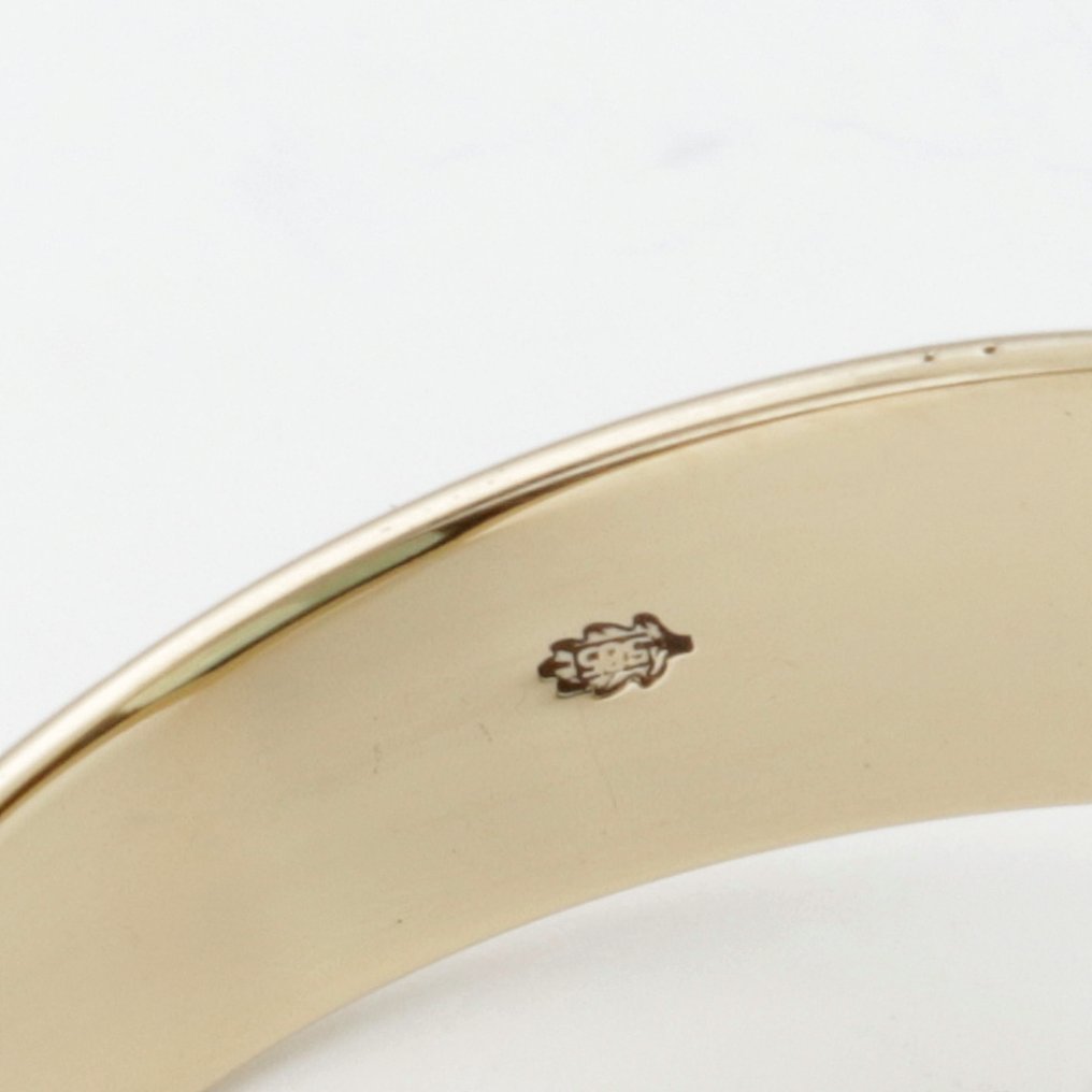 Gyűrű - 14 kt. Sárga arany - Spinel #4.3