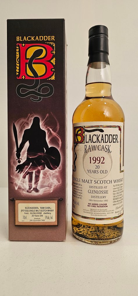 Glenlossie 1992 20 years old - Blackadder - b. 2013 - 70cl #1.0