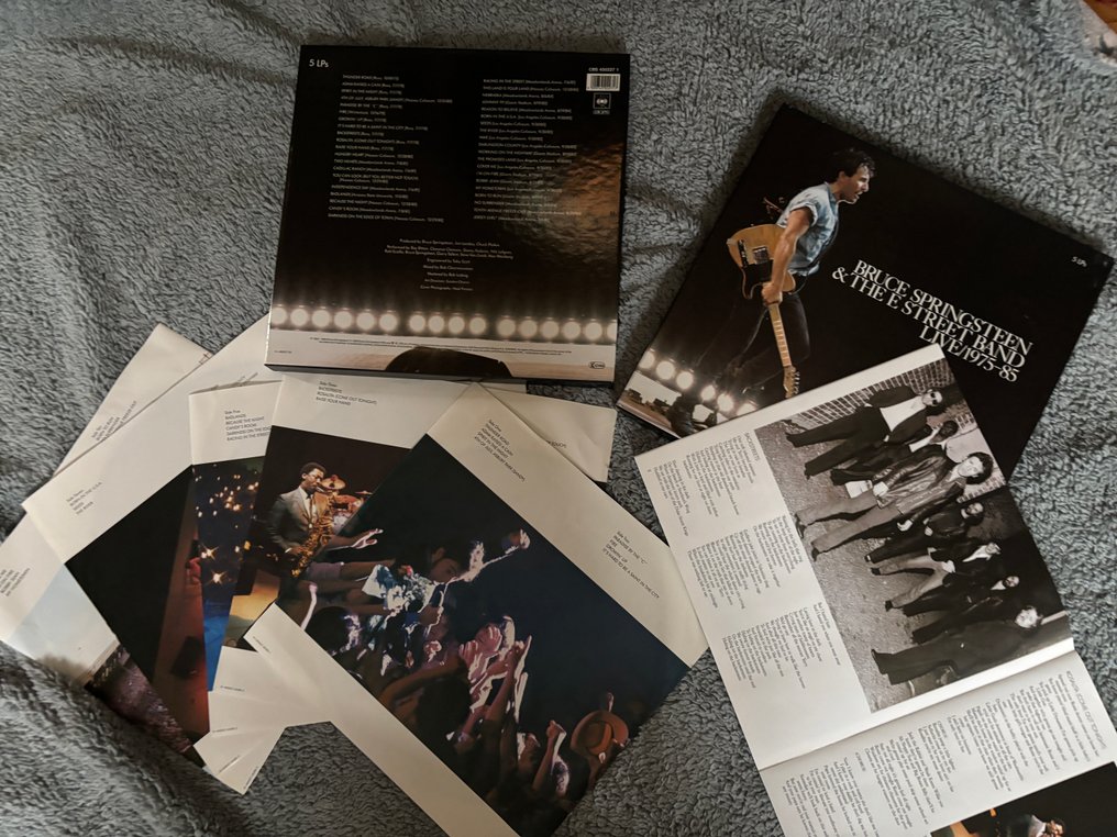 Bruce Springsteen - Live 1975-85 - LP-Box-Set - 1986 #1.0