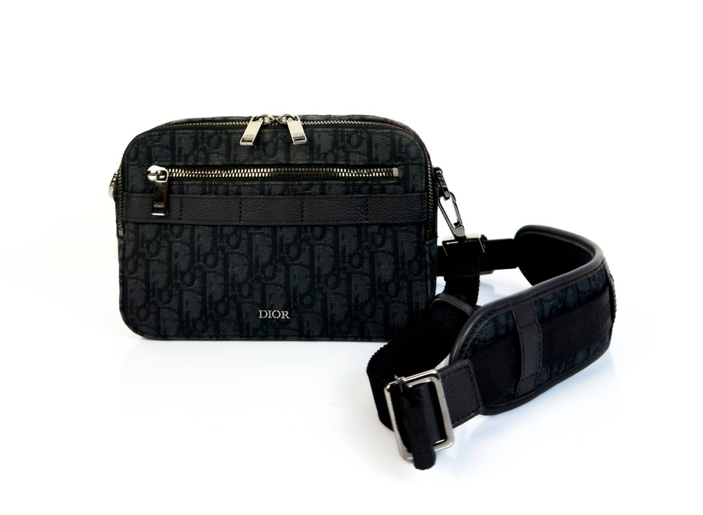 Dior Homme - Oblique Safari Messenger Black - Borsa a tracolla #1.0