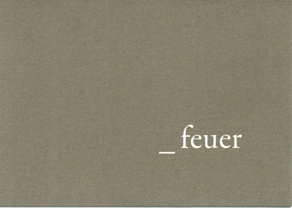 Signed; Karin Kneffel - Im Bild - In the Picture & invitation card (signed from Karin Kneffel) - 2008 #1.0