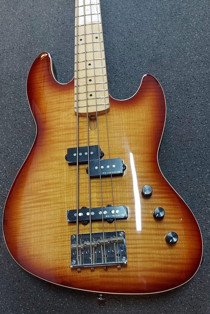 Sire Marcus Miller - U5+ Series shortscale, A4 Tobacco Sunburst -  - 电低音吉他 #1.0