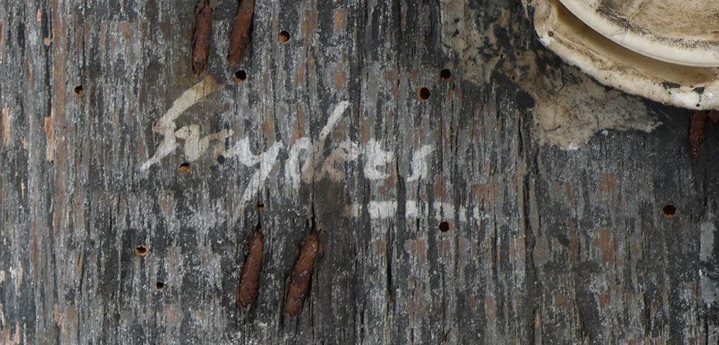 Ad Snijders (1929-2010) - Materie op hout #4.3