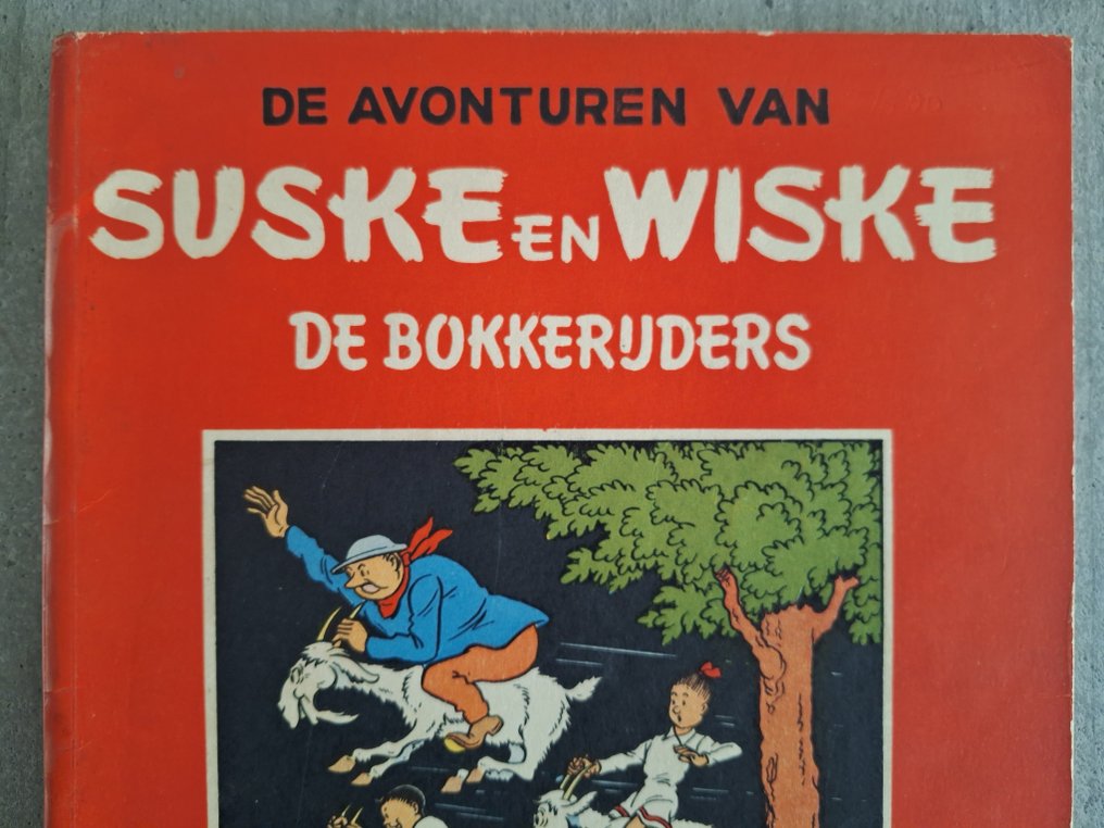 Suske en Wiske RV-26 - De Bokkerijders - 1 Album - Ensipainos - 1956 #2.1