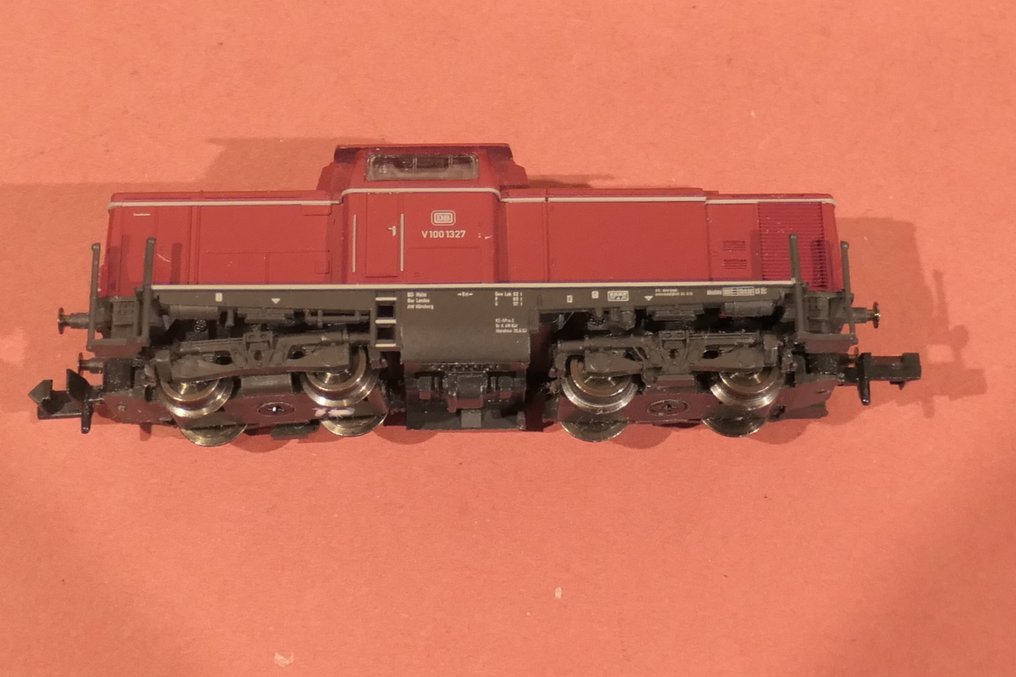 Fleischmann N - 9394-01 - Stoomlocomotief (1) - Veelzijdige diesellocomotief serie V100 - DB #1.0