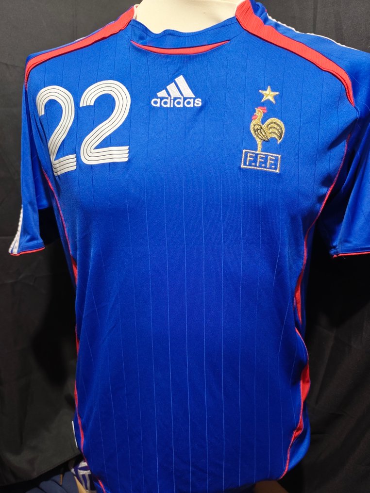 France - VM i fodbold - Franck Ribéry - 2006 - Fodboldtrøje #1.0