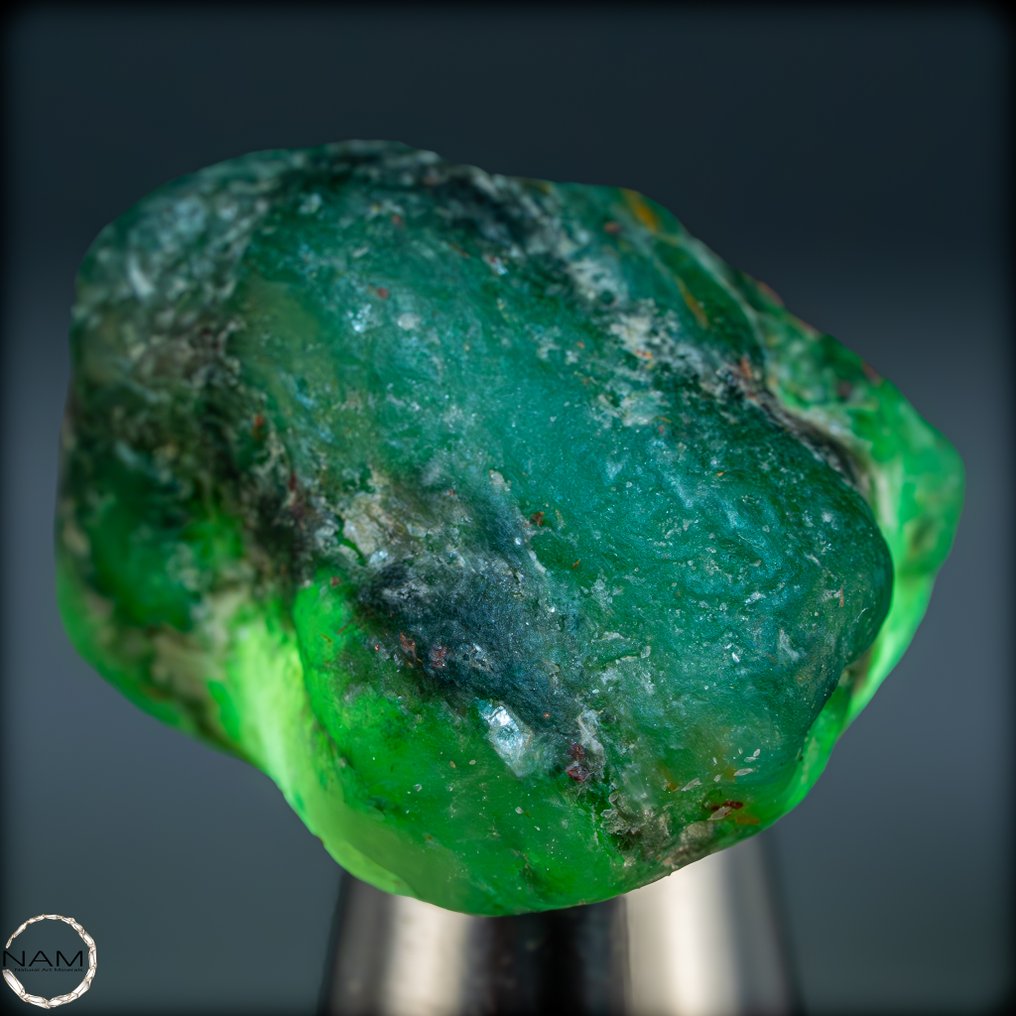 Természetes kolumbiai zöld smaragd, feldolgozatlan Edelsteine 65,40 ct- 13.08 g #2.1