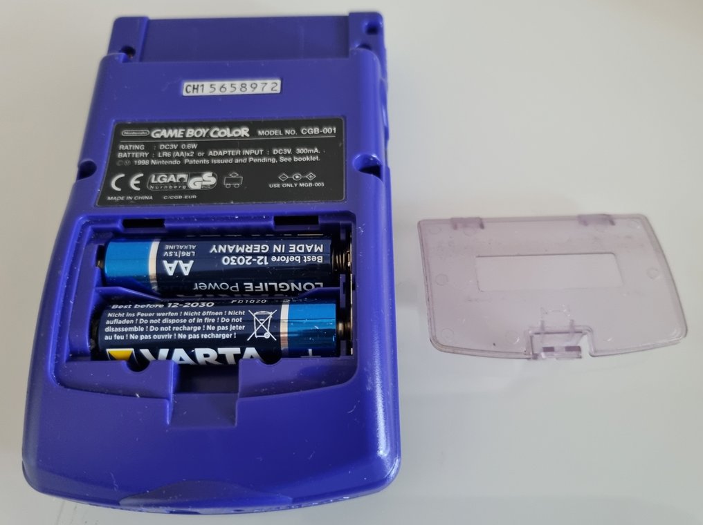 Nintendo - Gameboy Color - Purple with accessories and manual - Φορητή κονσόλα παιχνιδιών #4.3
