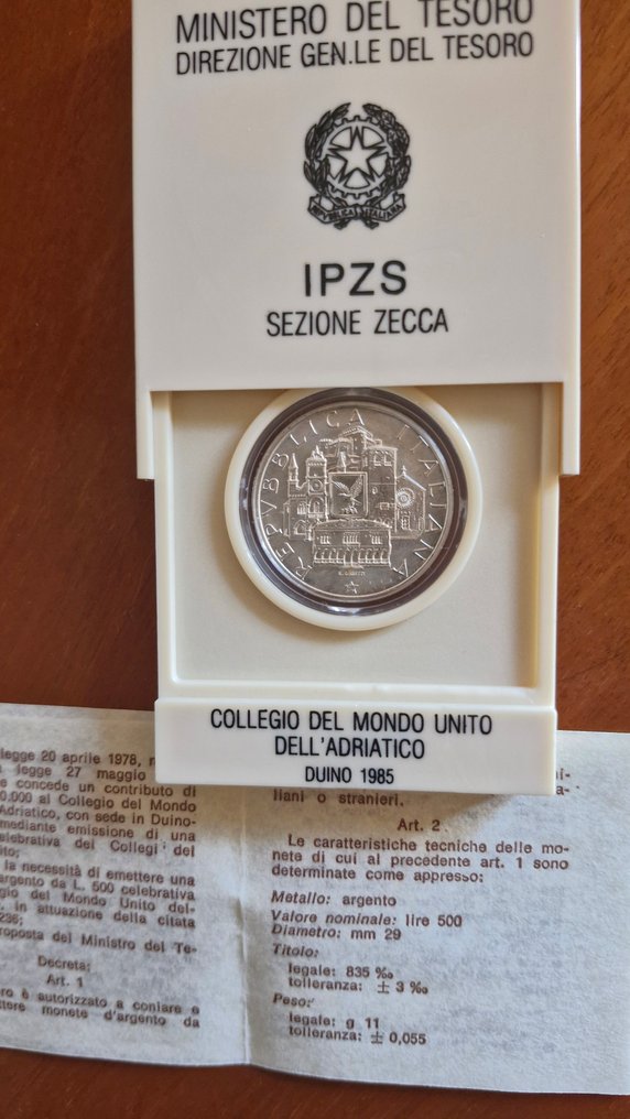 Italy. 500 Lire commemorative argento - anni vari (4 monete) (No reserve price) #4.3