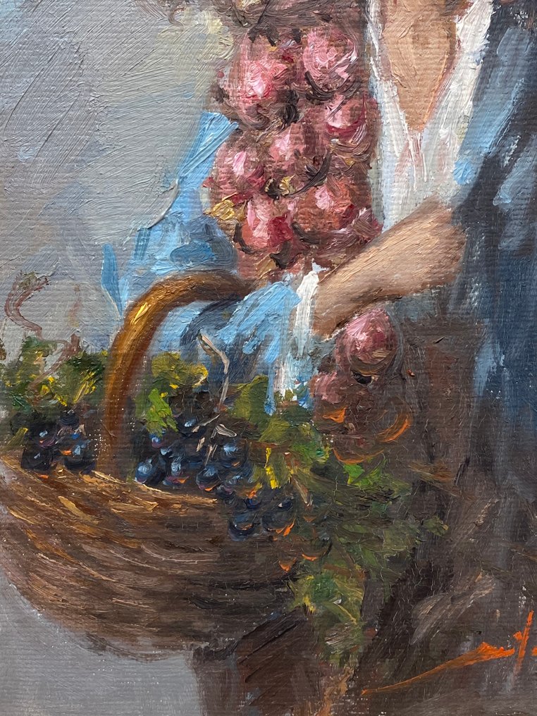 Angelo Sansone (1949) - Il venditore di frutta #4.3