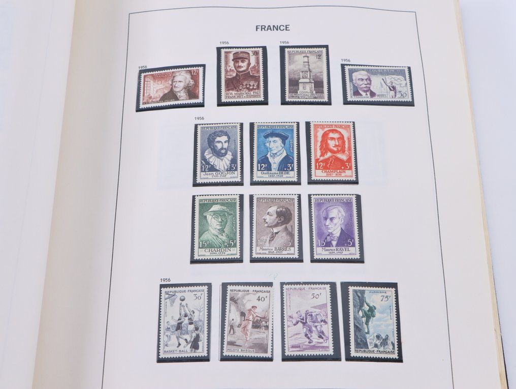 法國 1955/1986 - 未邮寄收藏在 davo 相册中 #4.3