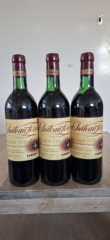 1982 Chateau Ferron - 波美侯 - 3 Bottles (0.75L) #1.0