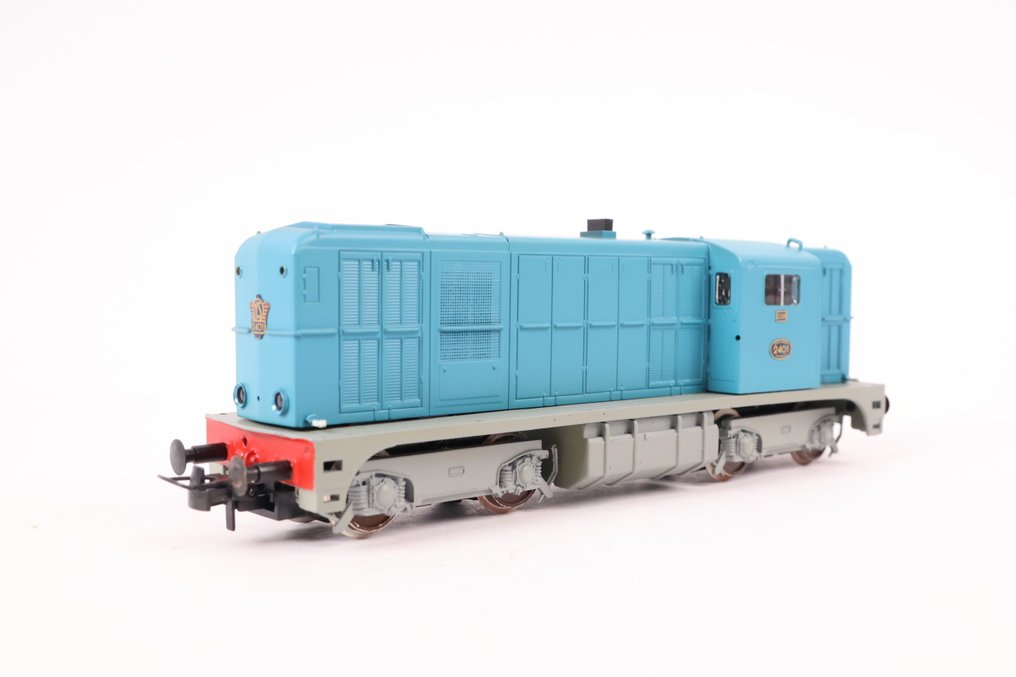 Philotrain / Holland Rail H0 - Lokomotywa spalinowa (1) - Seria 2400 - 2401 - Philofinish niebieski - NS #4.3