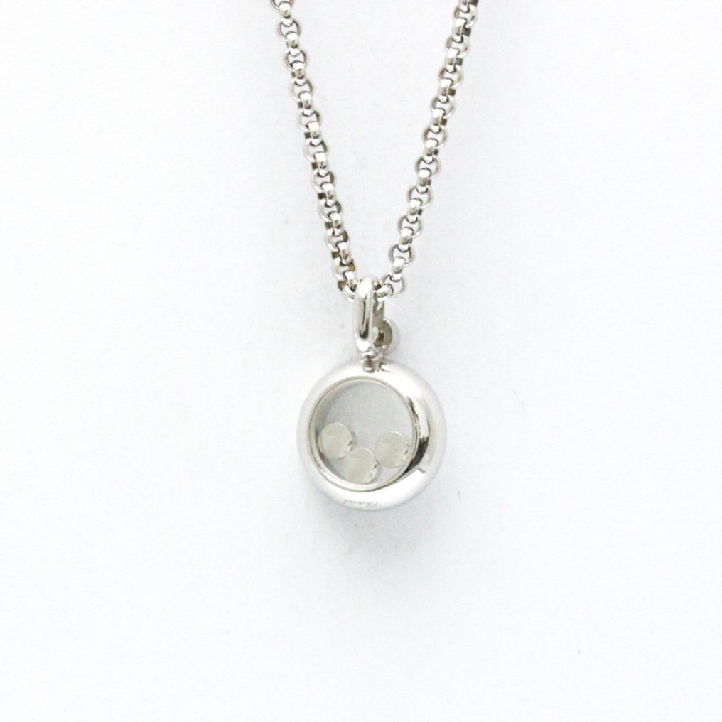 Chopard - Collier avec pendentif - 18 carats Or blanc #4.3