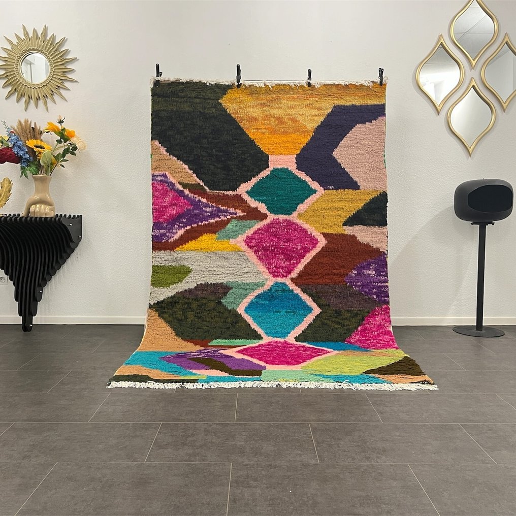 Berber, Handmade Berber rug - Carpet - 250 cm - 159 cm - Azilal Rug #1.0