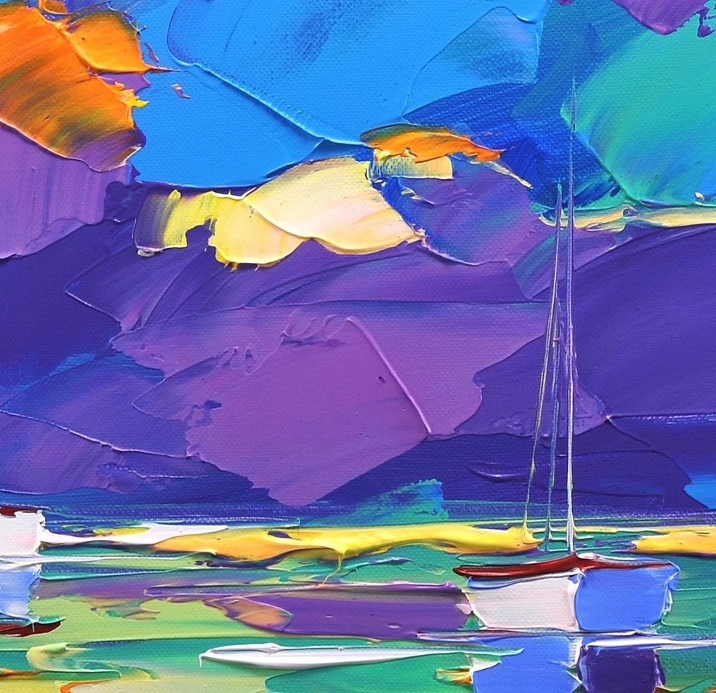 Olivier Pfleger - Mandrafina " Mer turquoise " #4.3