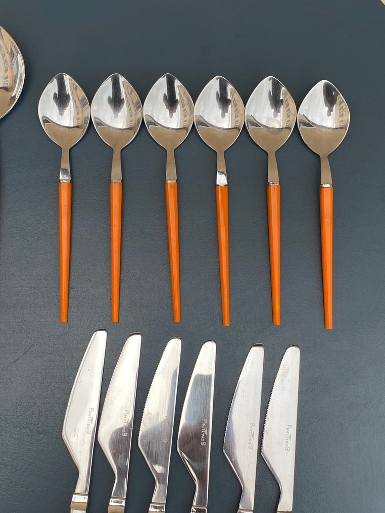 PINTI - Servizio di posate (24) - Acciaio, inox, Plastica - Set posate da 6 persone #4.3