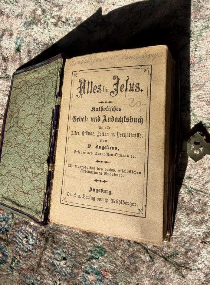 P. Angelicus  - Alles Für Jesus - Katholisches Gebet-und Andachtsbuch - 1887 #2.1