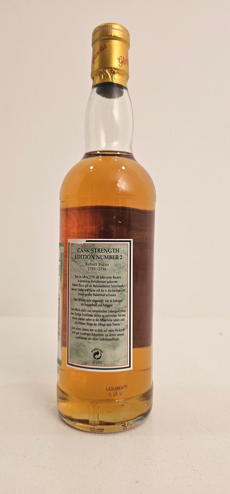 Glenfarclas 1976 Cask Strength - Edition Number 2 Robert Burns  - 70cl #3.2