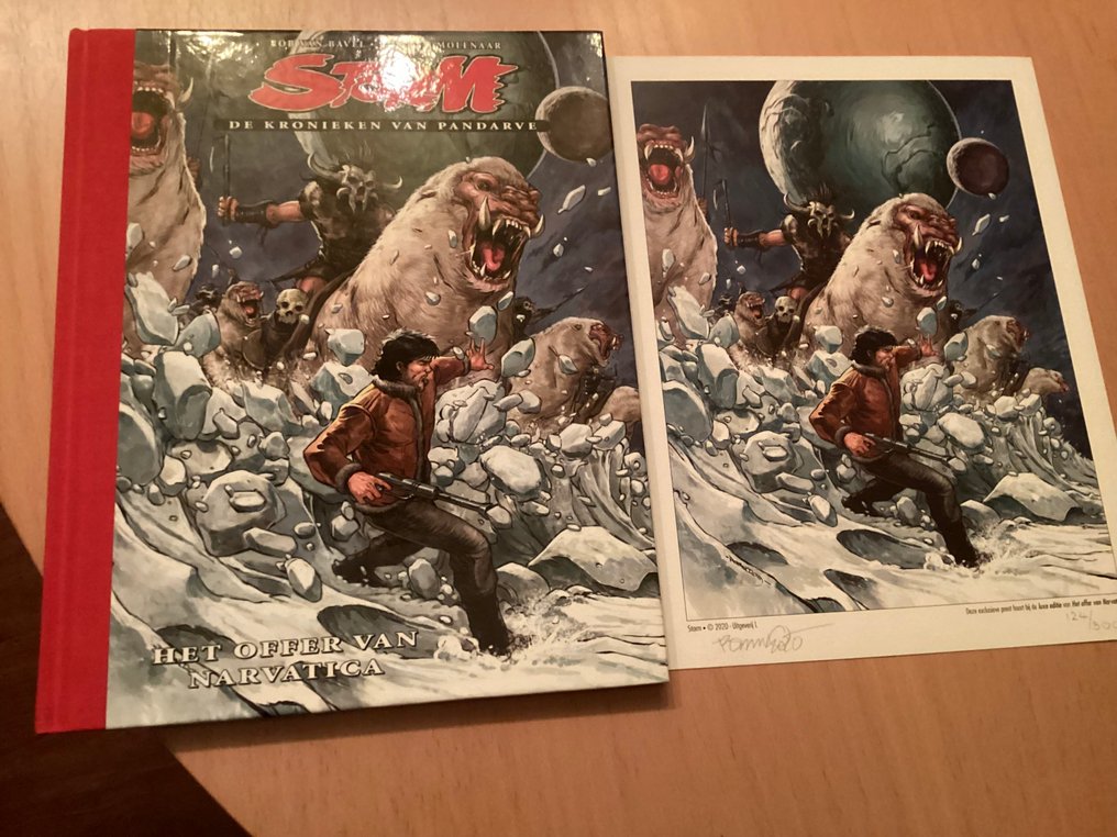 Storm - Het offer van Narvatica - opdrachttekening - 1 Album, Ex Libris - First edition - 2020 #1.0