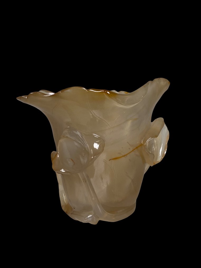 Libation Cup - Agate - China - Qing Dynasty (1644-1911) #4.3