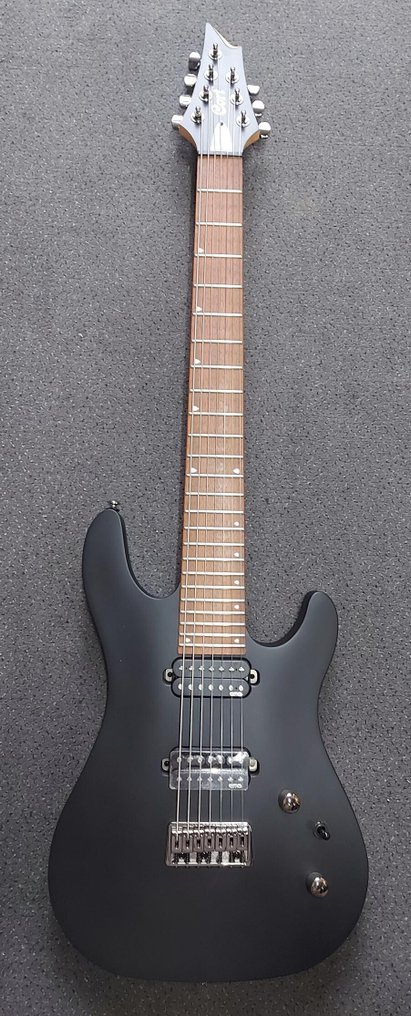Cort - KX257 Bariton Black -  - 7-string electric guitar #3.2