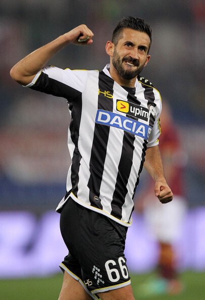 Udinese Calcio - 意大利足球联盟 - Giampiero Pinzi - 2013 - 足球衫 #2.1