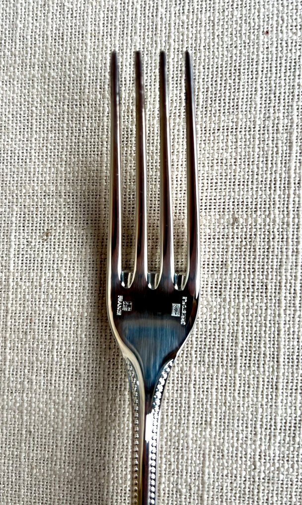 Christofle - Cutlery set (19) - pearls - Silverplated #4.3