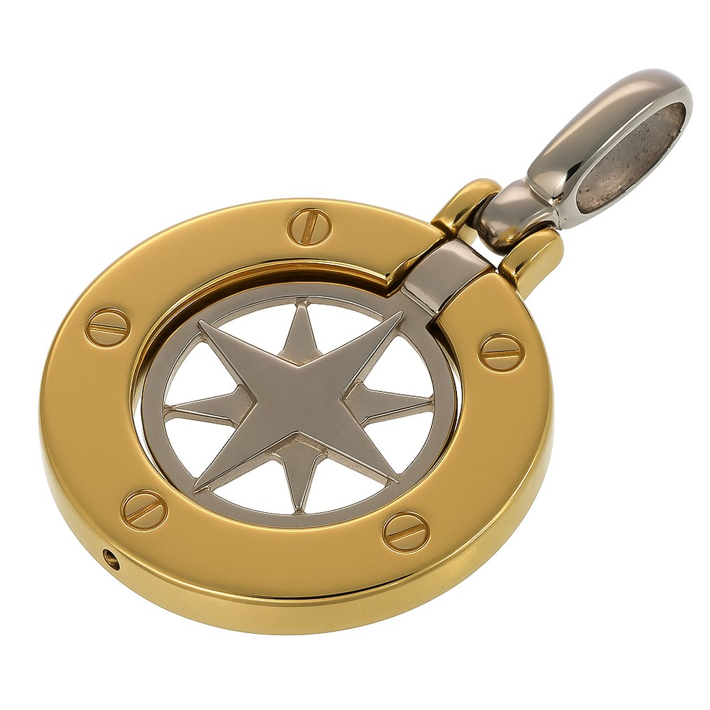 墜飾 - 18 克拉 黃金, 白金 #2.1