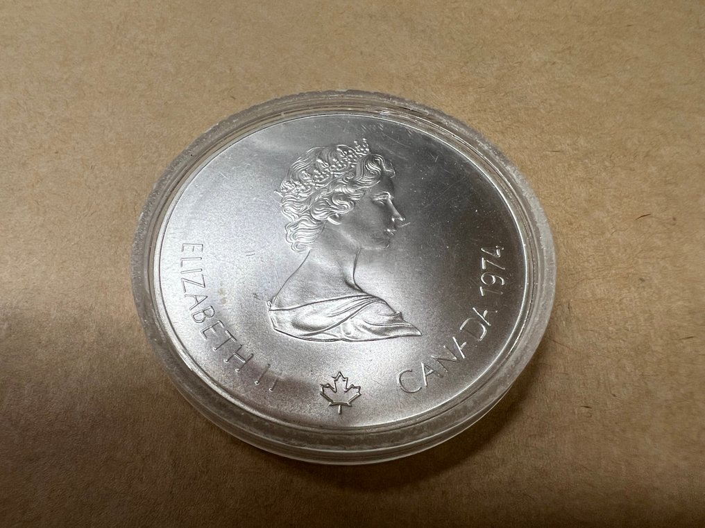 加拿大. 5 Dollars 1976, Lot of 2 coins  (沒有保留價) #3.2