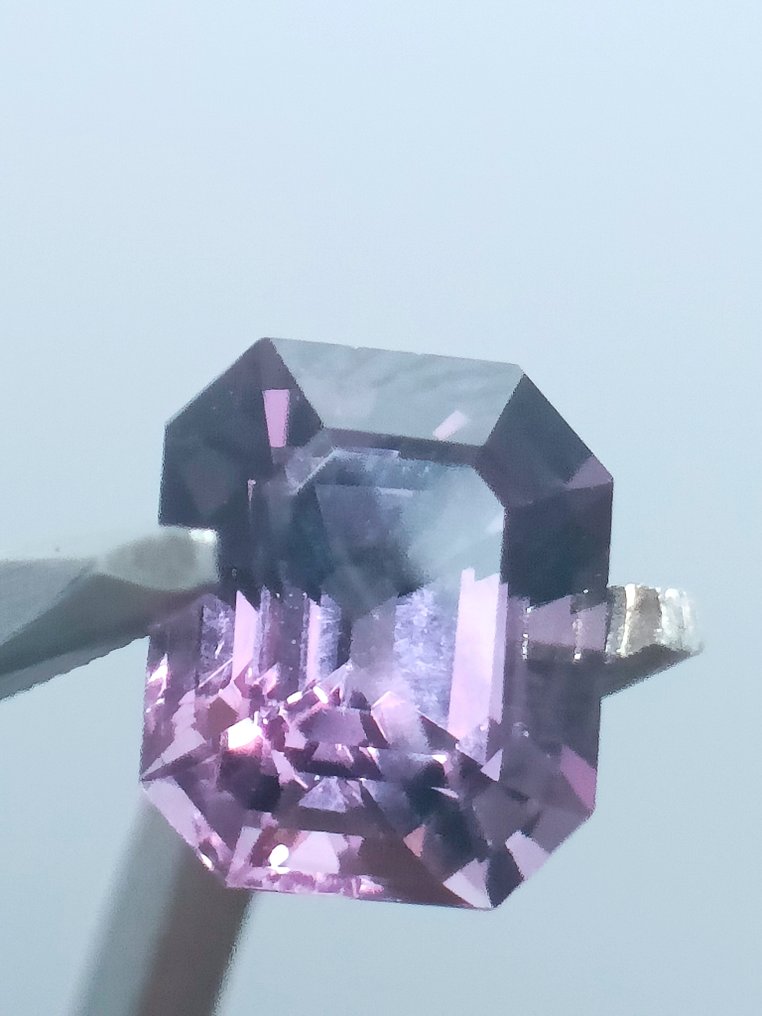 没有保留价 - 1 pcs  粉色, 紫色 尖晶石  - 2.76 ct - 安特卫普宝石检测实验室（ALGT） #1.0