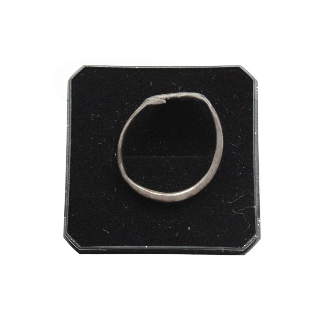 维京时代 银 刻有龙Fafnir的戒指 #3.2