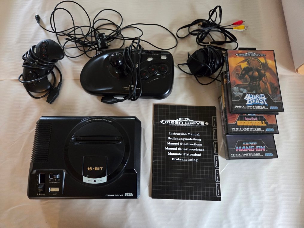Sega - Mega Drive - Κονσόλα βιντεοπαιχνιδιών + παιχνίδια #1.0