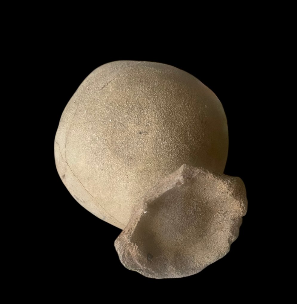 Középkori, keresztes hadjáratok kora Kőedény Csésze - 11 cm - 13. és 14. század  (Nincs minimálár) #3.2