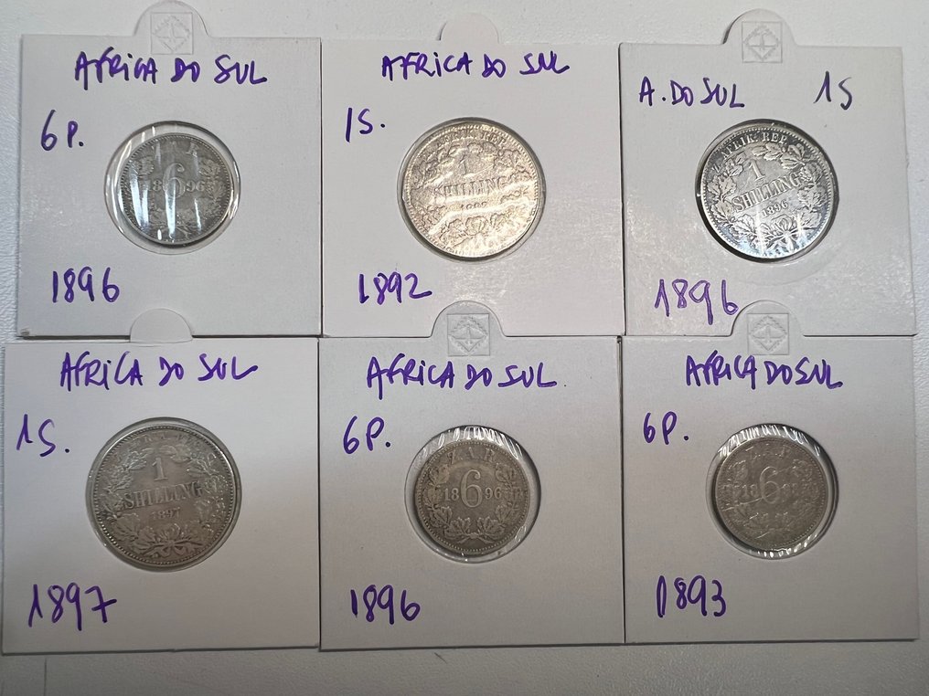 南非. Lot of 21 coins  (没有保留价) #2.1