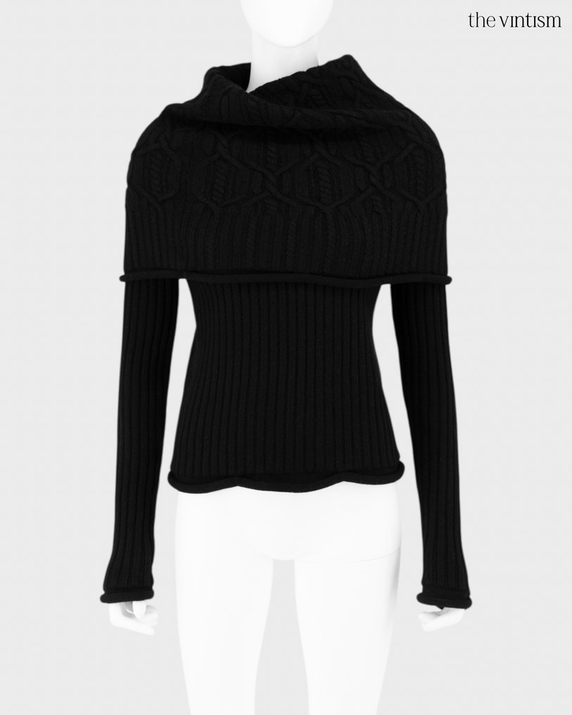 Christian Dior by John Galliano - F/W 1999 Runway - Pure Wool - Jumper - Vintage #4.3