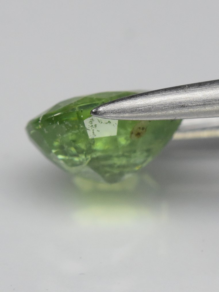 Senza prezzo di riserva - 1 pcs  Verde Granato, Demantoide  - 1.04 ct - Antwerp Laboratory for Gemstone Testing (ALGT) #3.2