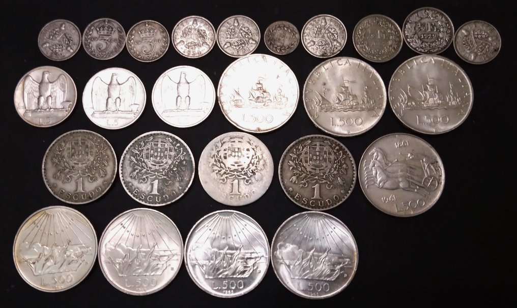 Wereld. Monete del mondo n 25 in (Zonder minimumprijs) #1.0