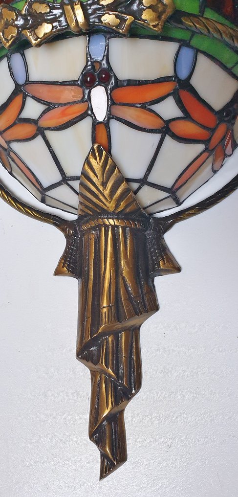 Lampe murale - Vitrail #4.3