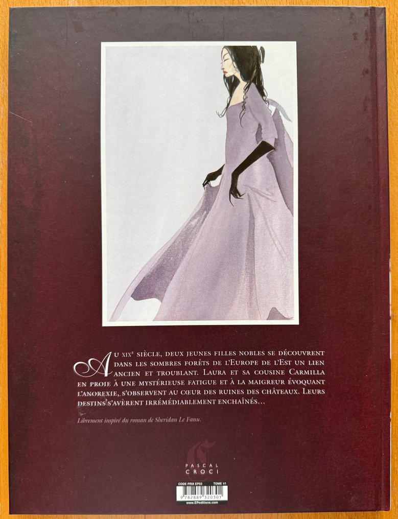 Carmilla + dédicace - C - 1 Album - 第一版 - 2016 #2.1