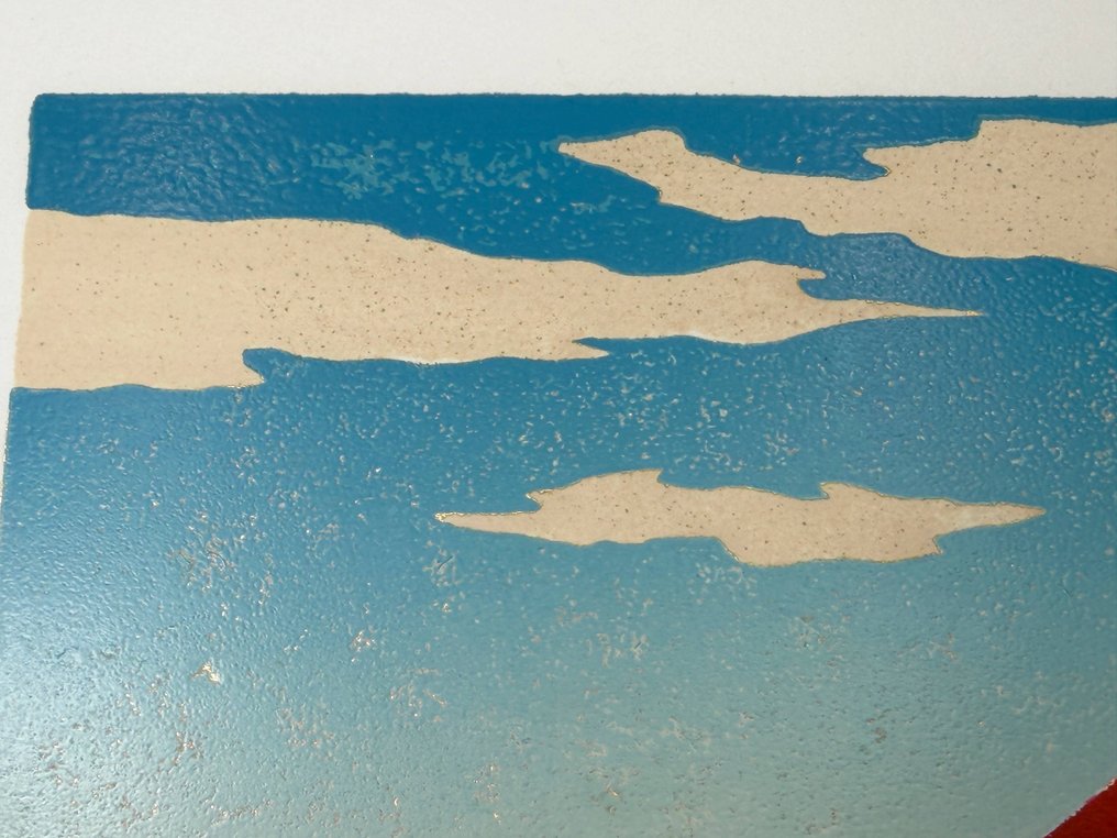 RED Fuji Mount and Blue Sky / Limited edition - Kunio Kaneko (1949-) - Ιαπωνία (χωρίς τιμή ασφαλείας) #3.2