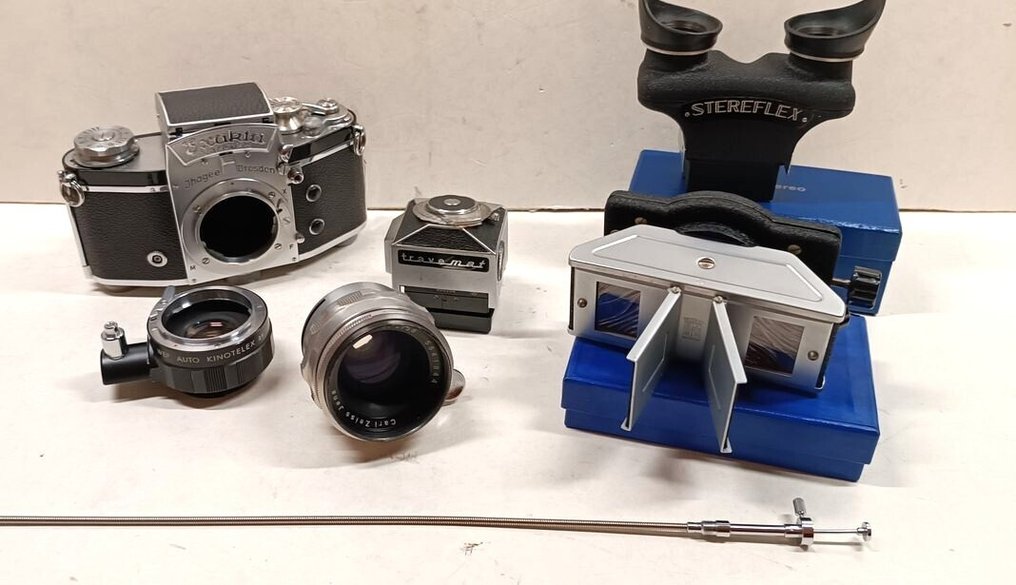 3M Ihagee Dresden Spiegelreflexcam mit Stereovorsätzen, Top Stereo viewer #1.0