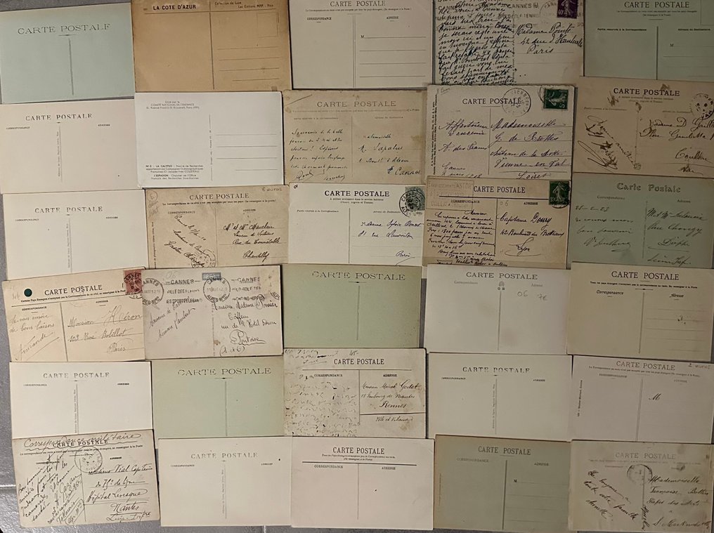 Franciaország - Cannes Nice - Képeslap (60) - 1905-1930 #1.0