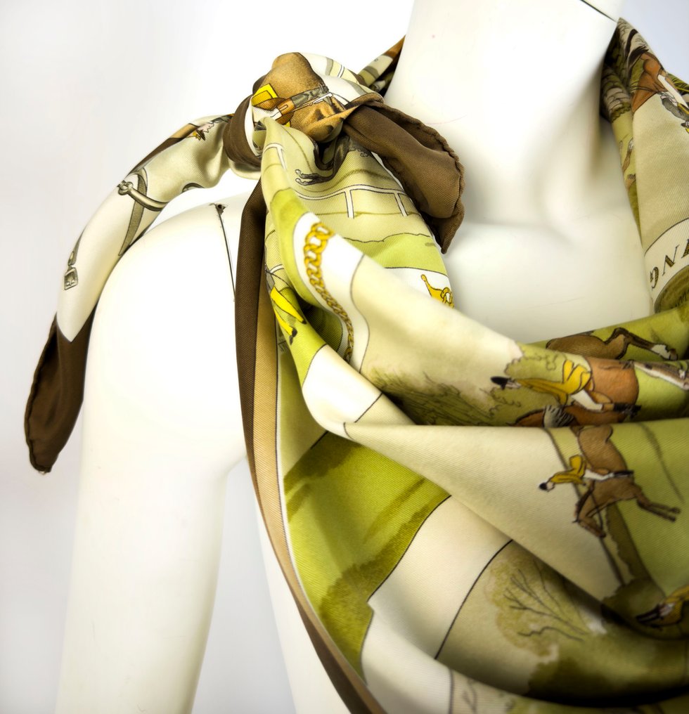 Hermès - "Sportsmen" - Halstuch #1.0