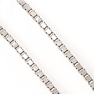 吊坠项链 - 18K包金 白金 -  1.36ct. tw. 海蓝宝石 - 钻石 #3.2