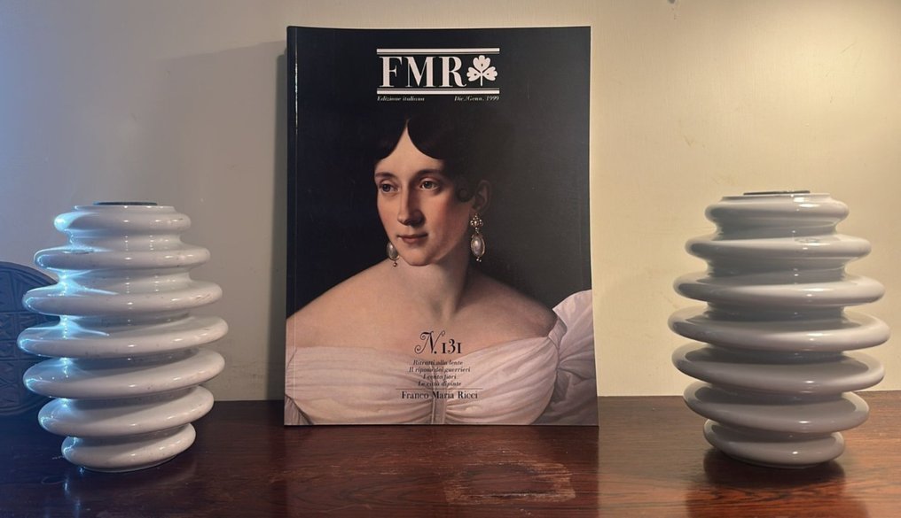 Richard Ginori - Lamphållare (2) - Keramik #4.3