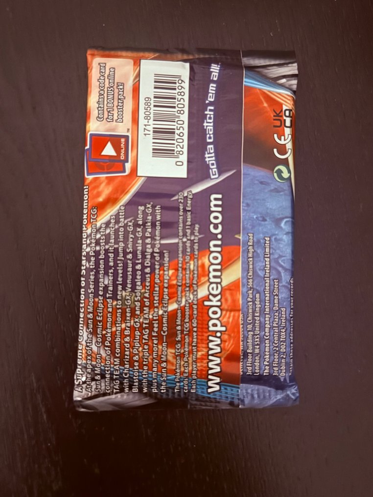 Pokémon Booster pack - Cosmic Eclipse - Sun & Moon - Cosmic Eclipse #2.1